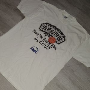 VTG San Antonio Spurs Keep The Dream Alive T Shirt